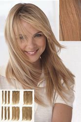  Blonde hair extensions