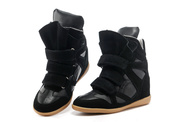 Isabel Marant Sneakers High-top Suede shoes Womens fashion boots
