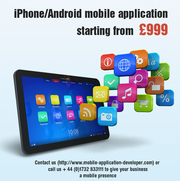iPhone/Android mobile application starting from £999