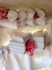 Linen hire and laundry service for your hotels and restaurants