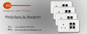 Electrical switches and sockets are available